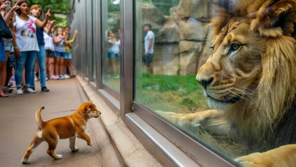 A Puppy Wandered Into the Lion’s Den—But What the Cameras Captured Changed Everything
